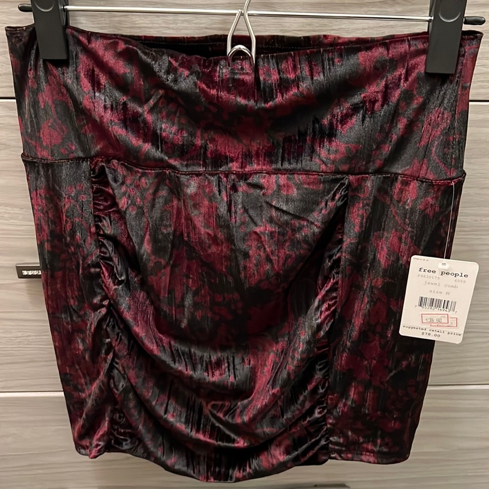 NWT Free People skirt.  Velvety soft.